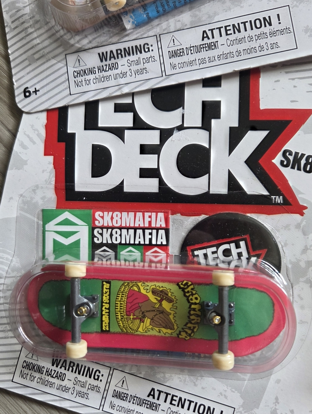 Lot of 5 Tech Deck NEW Fingerboards Sk8mafia Krooked Stereo Bruce Wettstein - Picture 5 of 6
